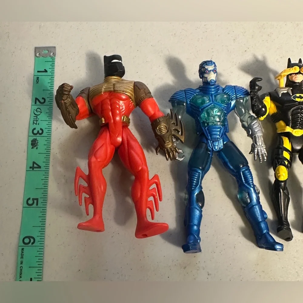 Vintage 1990’s Kenner Batman Superman Action Figures, Man‎ Of Steel